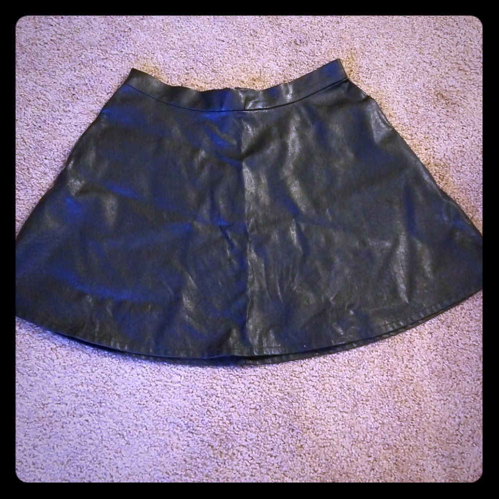 American Eagle Black Skater Skirt